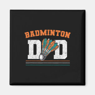 Aimant Badminton Papa Navette Père Hommes Badminton