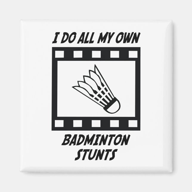 Aimant Badminton Stunts (Devant)