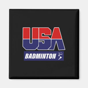 Aimant Badminton Usa