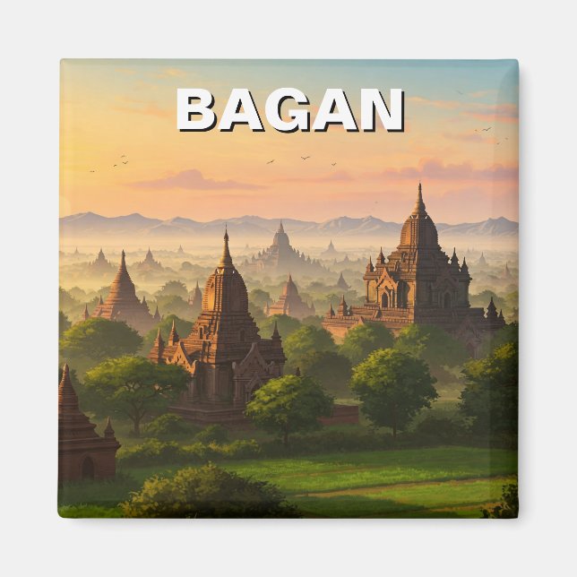 Aimant Bagan Myanmar Travel (Devant)