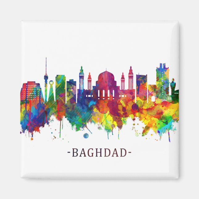 Aimant Bagdad Iraq Skyline (Devant)
