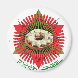 Aimant Bagel de pizza : Italien juif