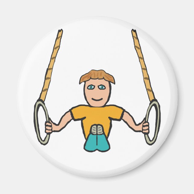 Aimant Bagues gymnastiques (Devant)