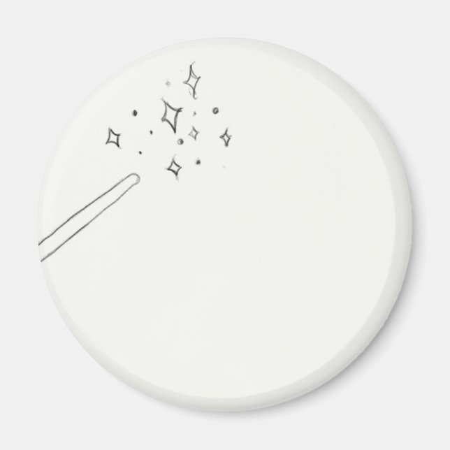 Aimant Baguette magique (Devant)