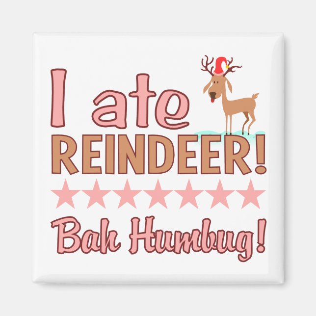 Aimant Bah Humbug Reinder (Devant)