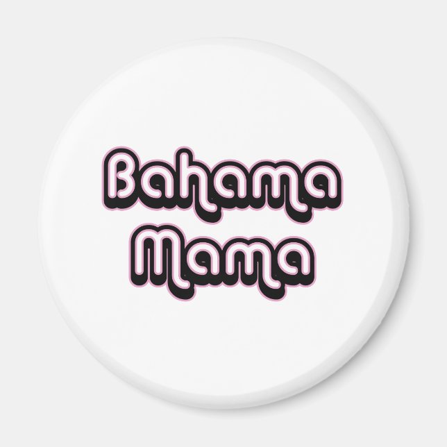 Aimant Bahama Mama (Devant)