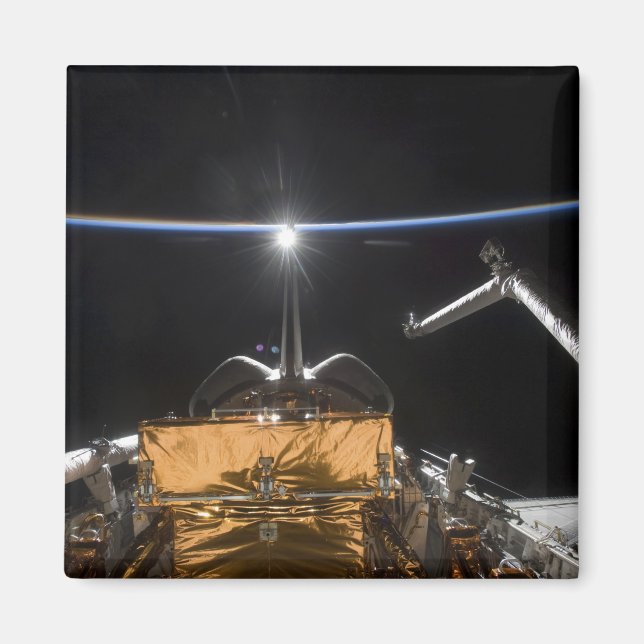 Aimant Baie de charge utile de Space Shuttle Atlantis (Devant)