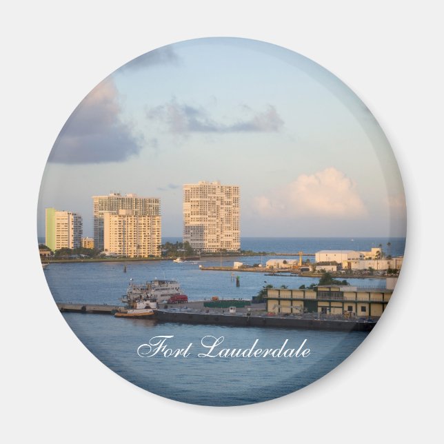Aimant Baie de Fort Lauderdale (Devant)