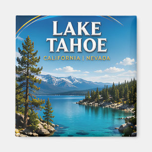 Aimant Baie d'Émeraude du lac Tahoe Scénique