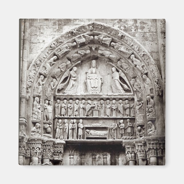 Aimant Baie droite du Portail Royal, milieu du XIIe siècl (Devant)