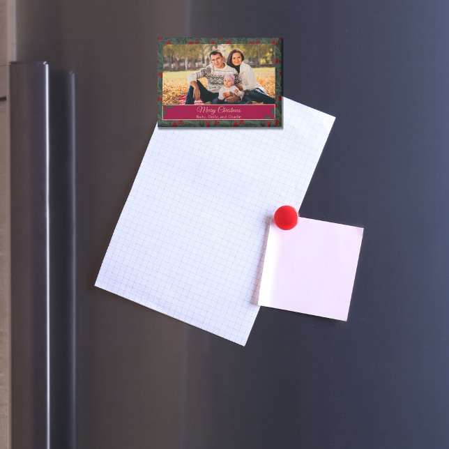 Aimant Baies de houx Noël (Créateur téléchargé)