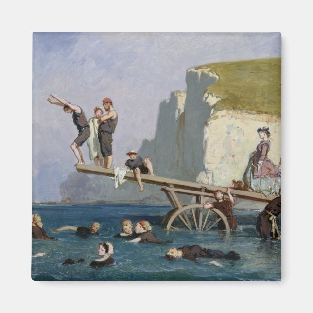 Aimant Baignade à Etretat (Devant)