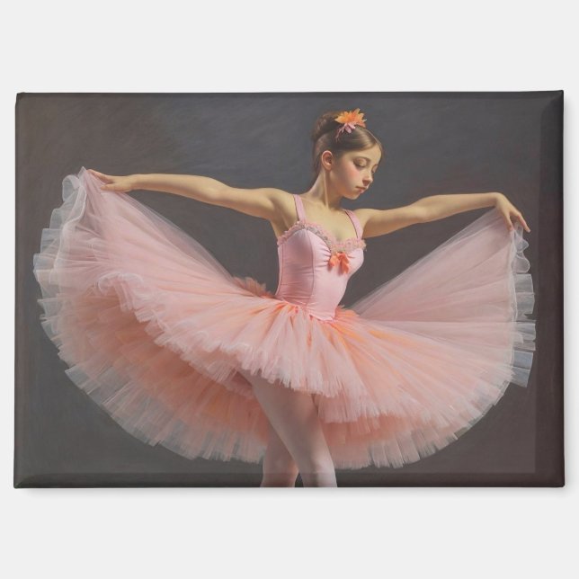 Aimant Bailarina desplegando su tutu  (Recto)