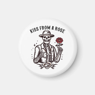 Aimant Baiser d'une rose