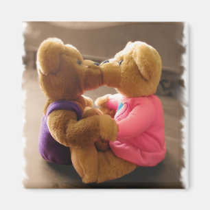 Aimant Baisers de l'aimant de nounours