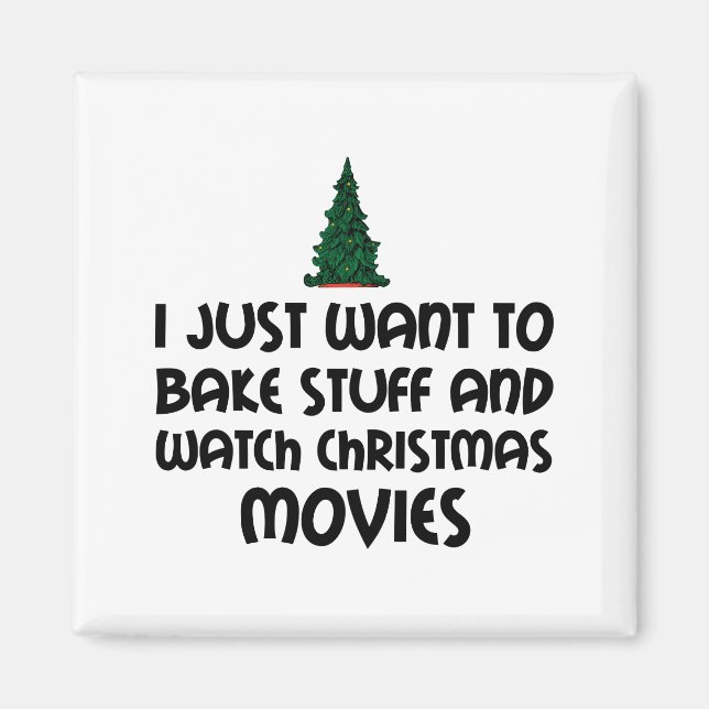 AIMANT BAKE STUFF REGARDER LES FILMS DE NOËL (Devant)
