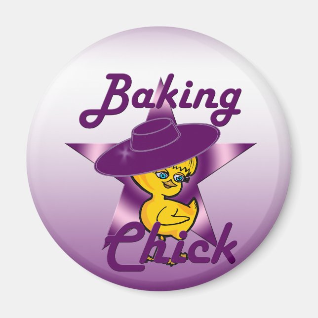 Aimant Baking Chick #9 (Devant)