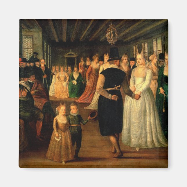 Aimant Bal à Venise en l'honneur des visiteurs étrangers (Devant)