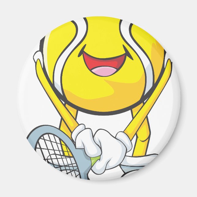 Aimant Bal De Tennis (Devant)