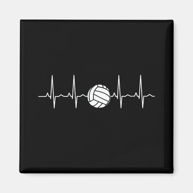 Aimant Bal de volley (Devant)