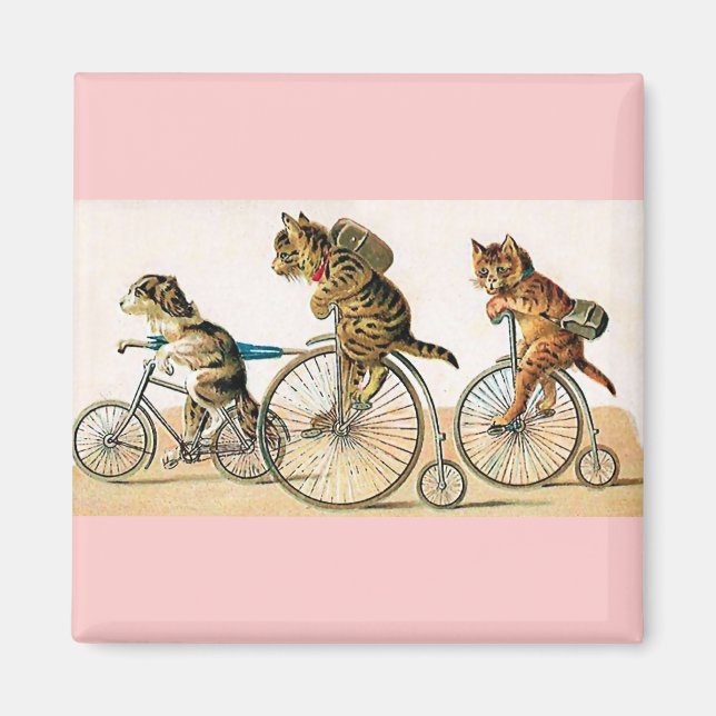 Aimant Balade à vélo (Devant)