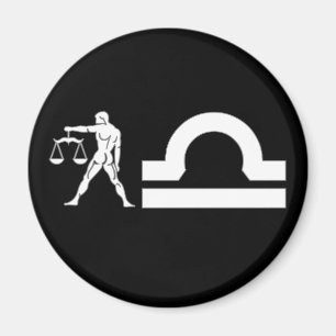 Aimant Balance avec le symbole
