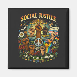 Aimant Balance de la justice