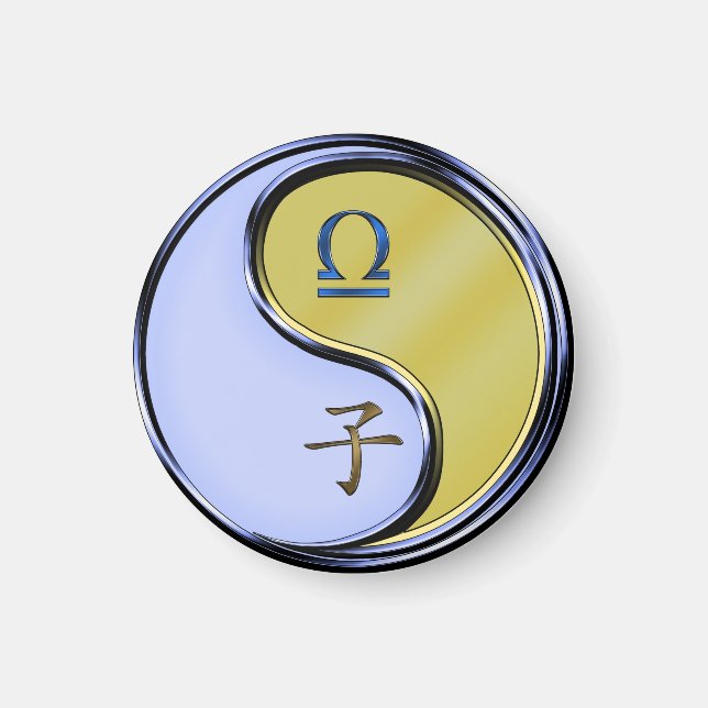 Aimant Balance & Rat Métal (Devant)