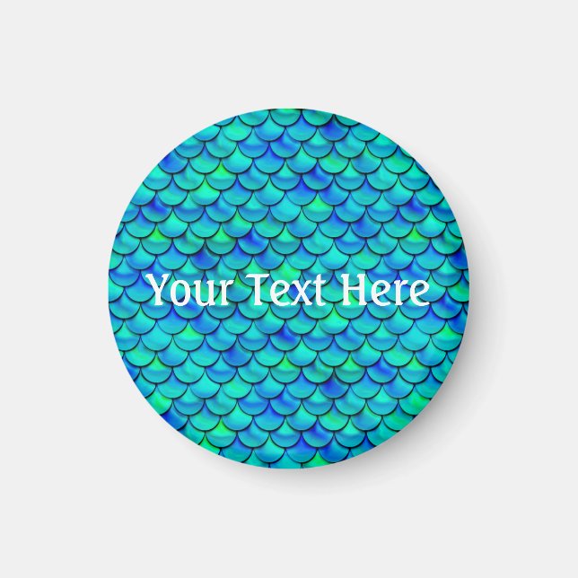 Aimant Balances bleues à perte d'eau (Devant)