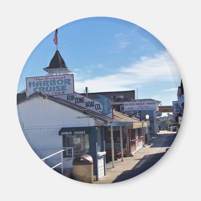 Aimant Balboa Fun Zone, Newport Beach, Californie (Devant)