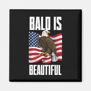 Aimant Bald Eagle Bald Est Belle 4 juillet Indépendant