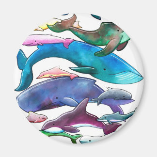 Aimant Baleines, dauphins et marsouins