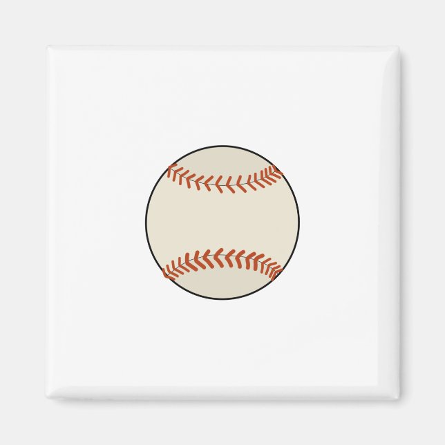 Aimant Balle de baseball (Devant)