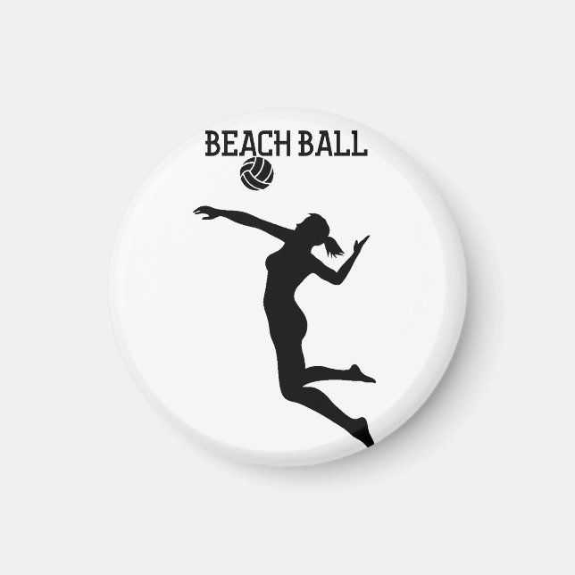 Aimant Balle de plage (Devant)