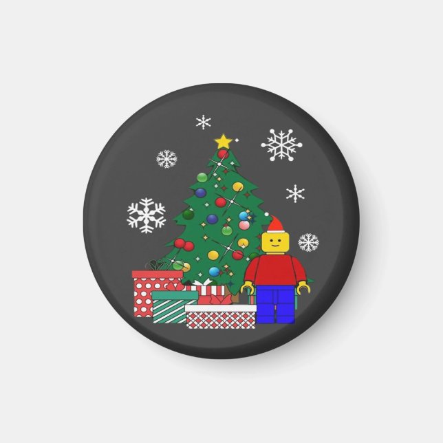 Aimant Balle de sapin de Noël (Devant)
