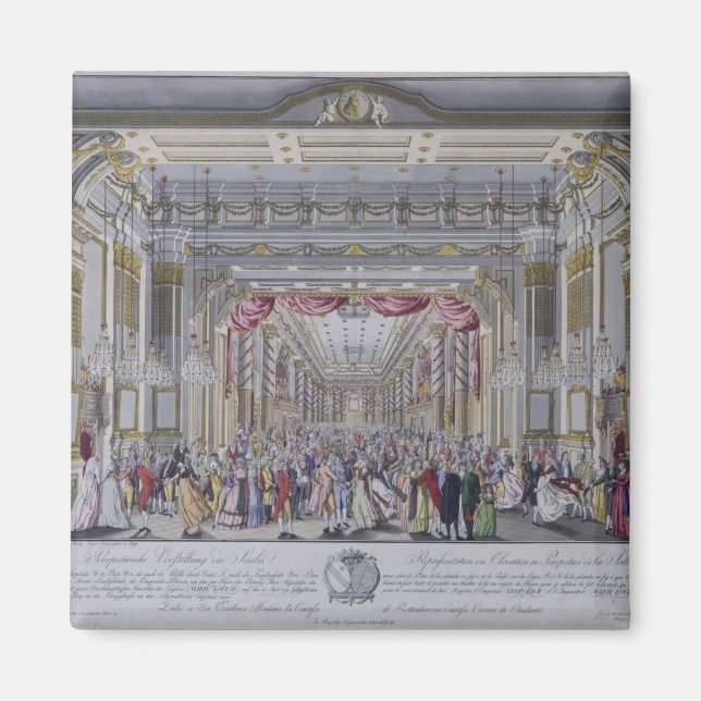 Aimant Balle suivant le couronnement de Leopold (Devant)