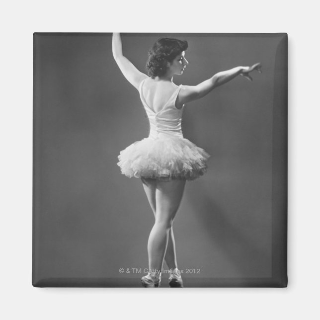 Aimant Ballerina à Tutu (Devant)