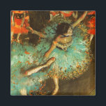 Aimant Ballerina Dance Green Dancer Edger Degas Peinture<br><div class="desc">Degas Ballerina - Edgar Degas Danseuse de ballet "La danseuse verte" 1879 Pastel Edgar Degas peint "La danseuse verte" en 1879. Degas était un artiste impressionniste français, connu pour ses peintures de beaux danseurs de ballet. Les danseurs de ballet de Degas étaient des sujets de tableaux, de sculptures, d'estampes et...</div>