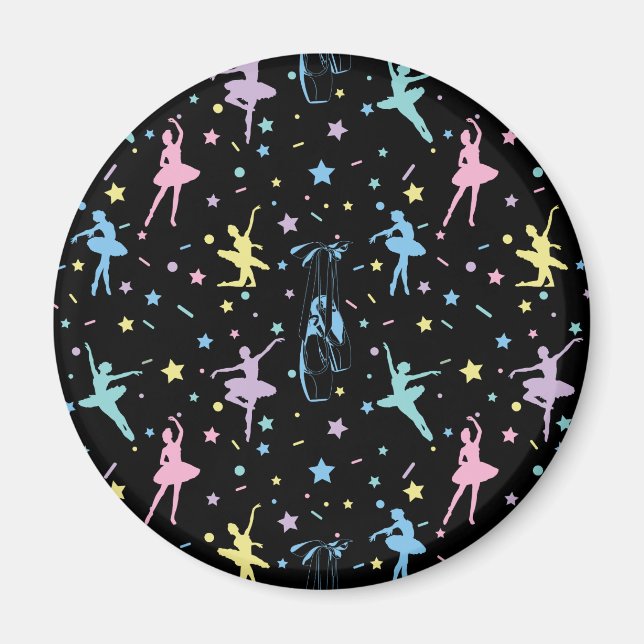 Aimant Ballet - Chaussures de danseuse Ballerina (Devant)