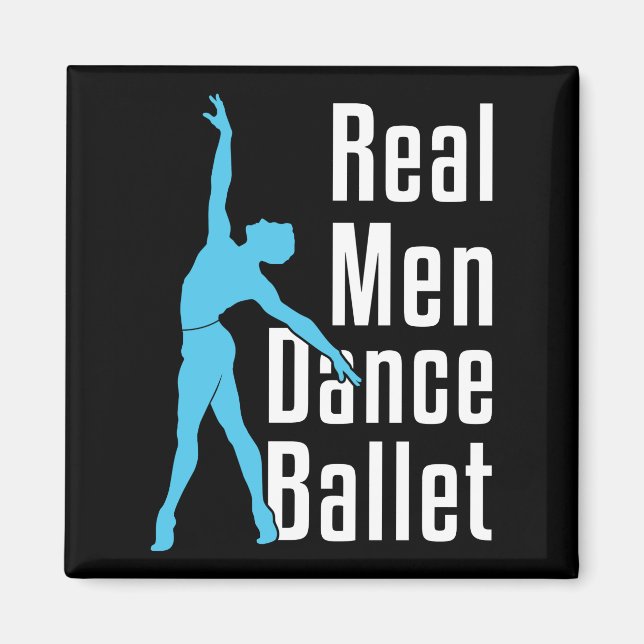 Aimant Ballet de danse des vrais hommes (Devant)