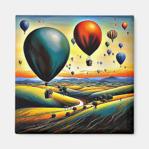 Aimant Ballon à air chaud