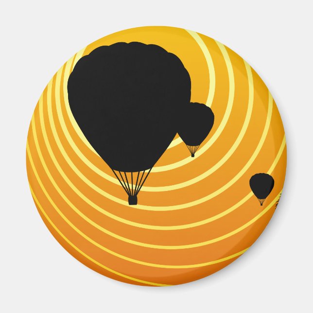 Aimant ballon de la scène du soleil (Devant)