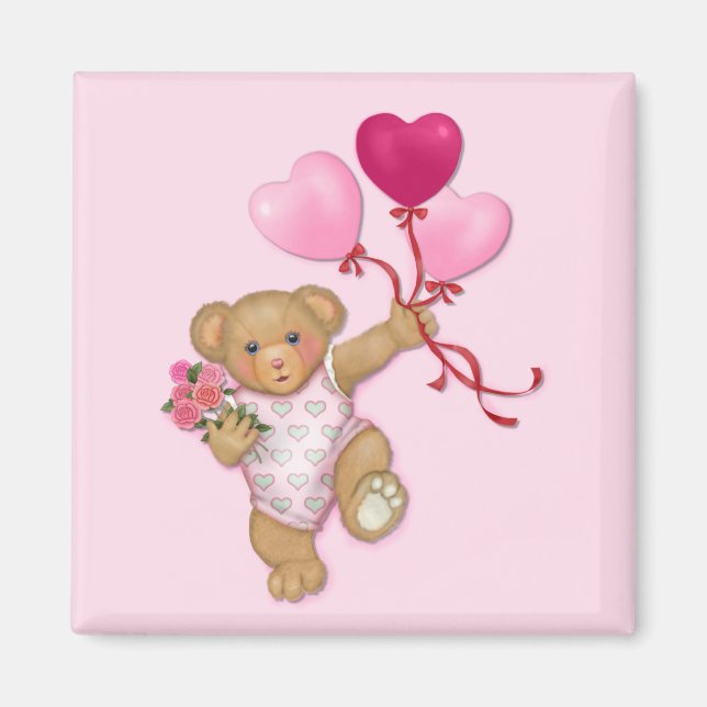 Aimant Balloon Teddy (Devant)