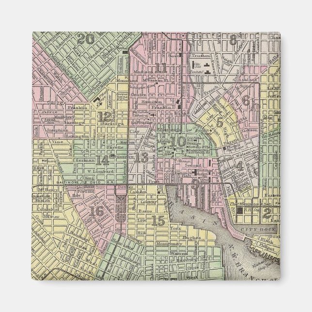 Aimant Baltimore (Devant)