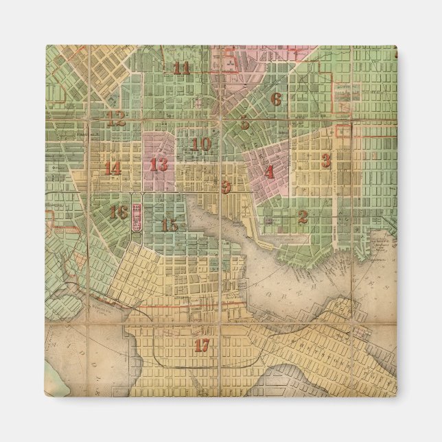 Aimant Baltimore, Maryland (Devant)