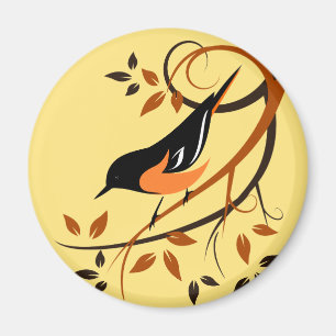 Aimant Baltimore Oriole Bird
