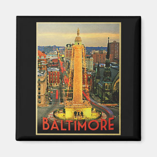Aimant Baltimore vintage À Dusk
