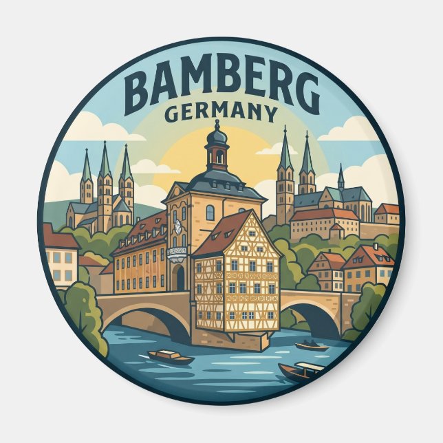 Aimant Bamberg Allemagne (Devant)