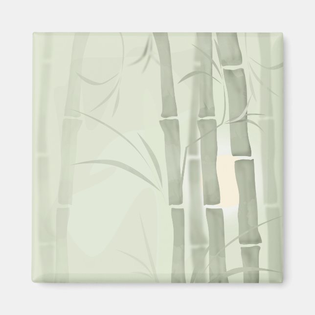 Aimant Bamboo vert (Devant)