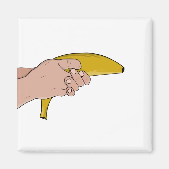 Aimant Banane mortelle (Devant)